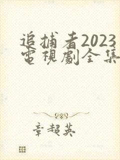 追捕者2023电视剧全集免费观看封面