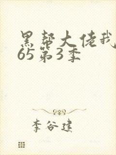 黑帮大佬我的365第3季