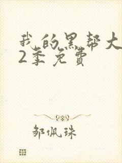 我的黑帮大佬第2季免费