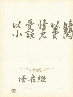 以爱情以时光 小说免费阅读封面