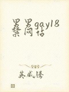 男男gay18禁网站封面