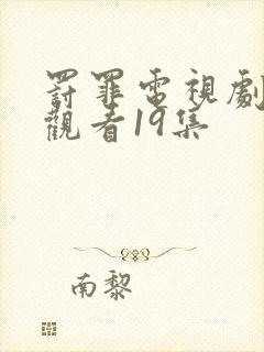 罚罪电视剧免费观看19集