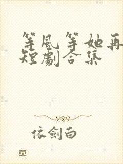 等风等她再回头短剧合集
