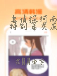 名侦探柯南漫画特别篇灰原哀link